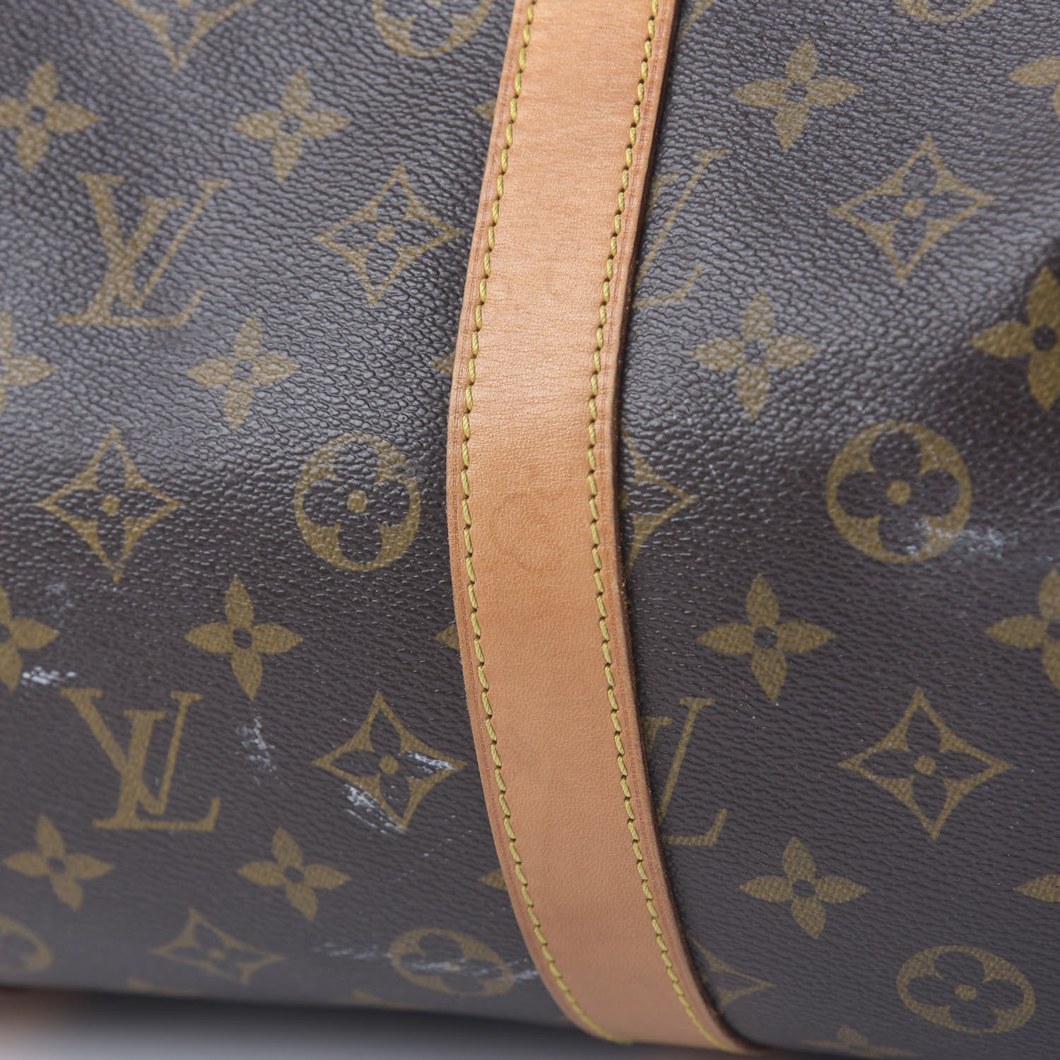 Louis Vuitton Monogram Keepall Bandouliere 55 10 of 15
