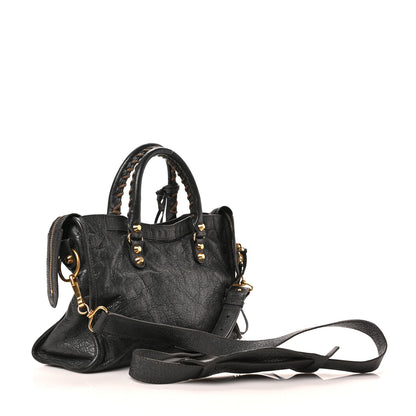 Balenciaga Agneau Classic Gold Hardware S City Gris Fossile 3 of 8