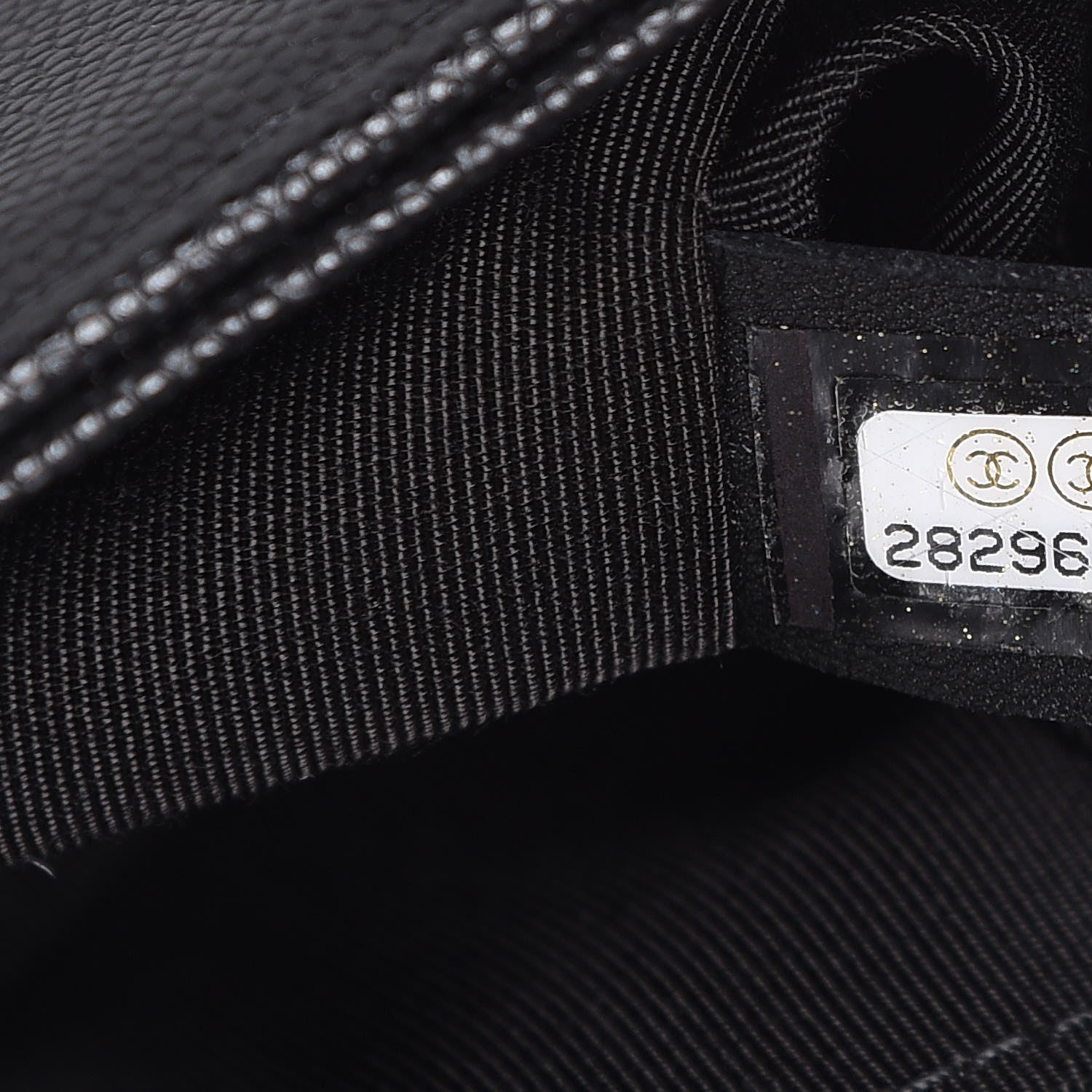 Chanel Caviar Quilted Small Boy Flap Black 7 of 10