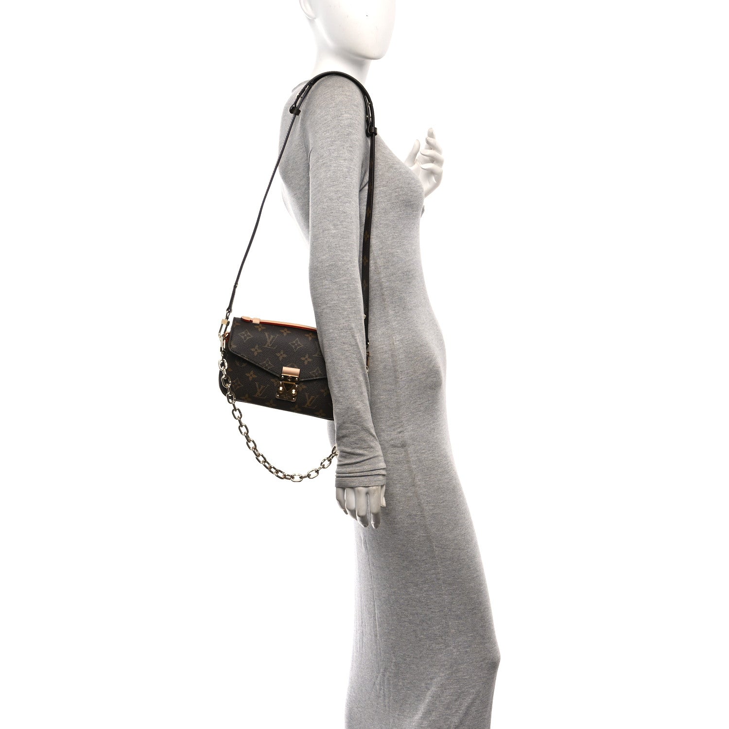 Louis Vuitton Monogram Pochette Metis East West 2 of 10