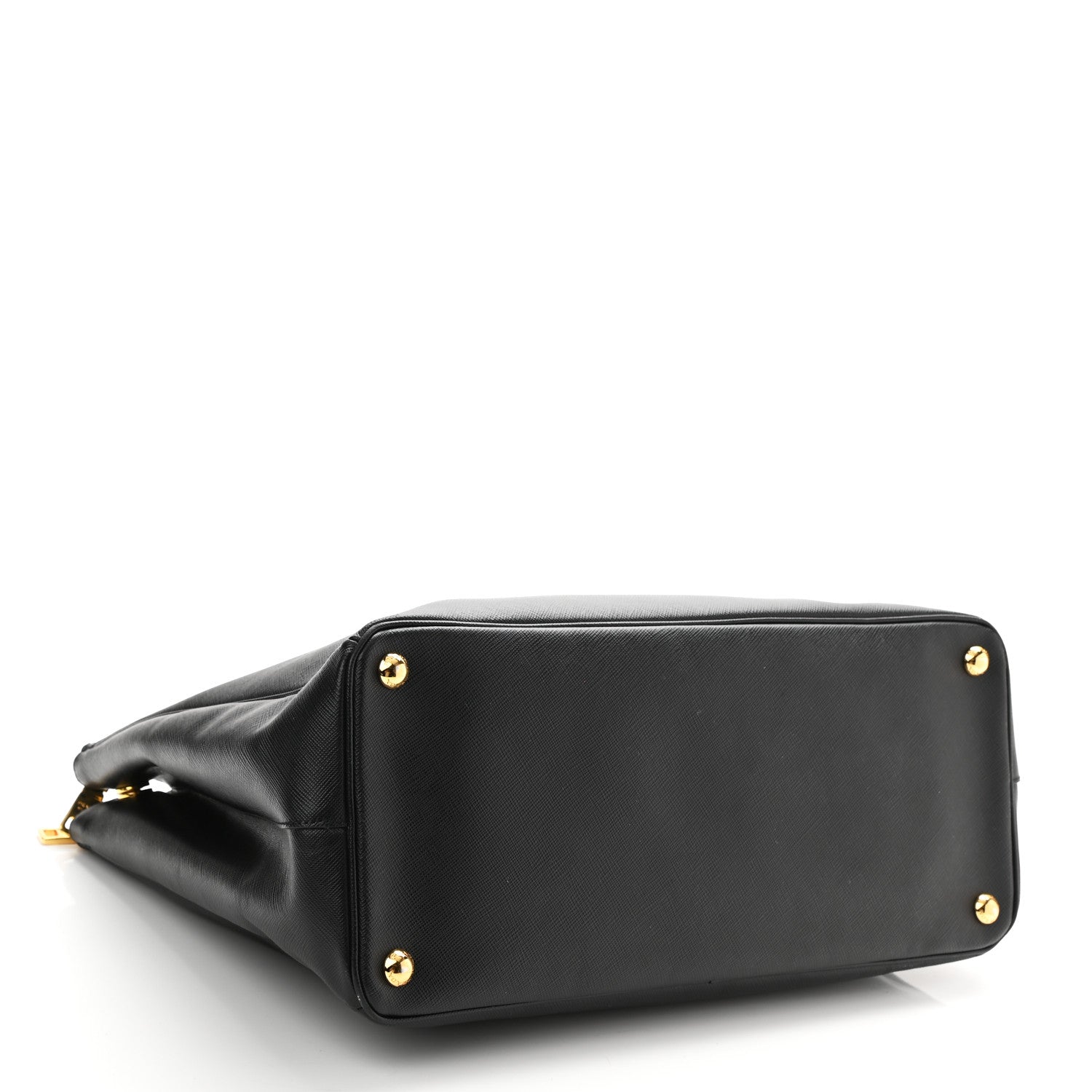 Prada Saffiano Large Galleria Double Zip Tote Black 4 of 10