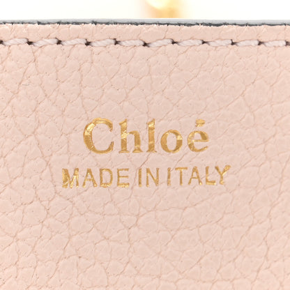 Chloe Grained Lambskin Medium Drew Shoulder Bag Cement Pink 6 of 13