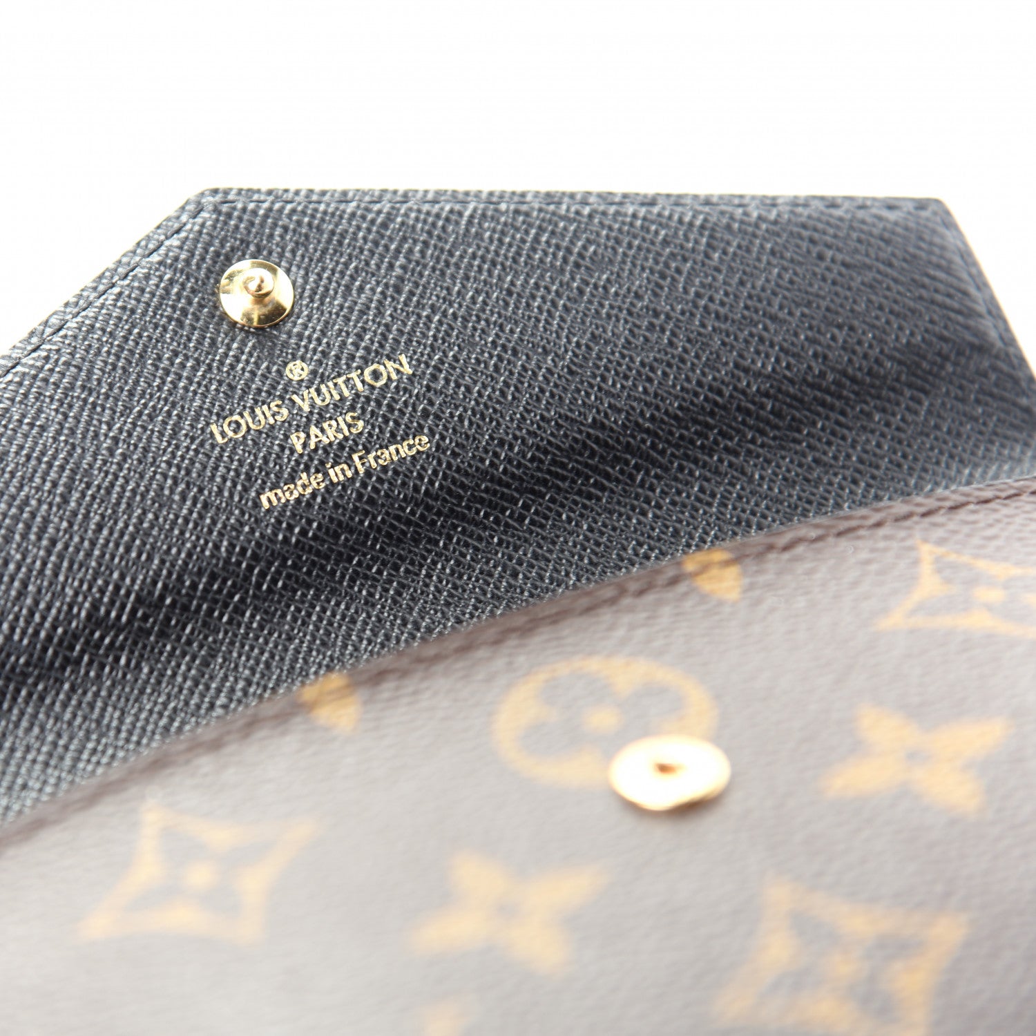 Louis Vuitton Monogram Daily Organizer Envelope Insert Black 6 of 7