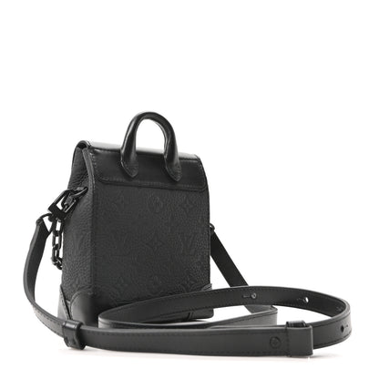 Louis Vuitton Taurillon Monogram Nano Steamer Black 3 of 9