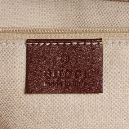 Gucci Monogram Medium Cabinato Sukey Boston Brown 6 of 7