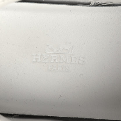 Hermes Calfskin Day Sneakers 38 White 7 of 7