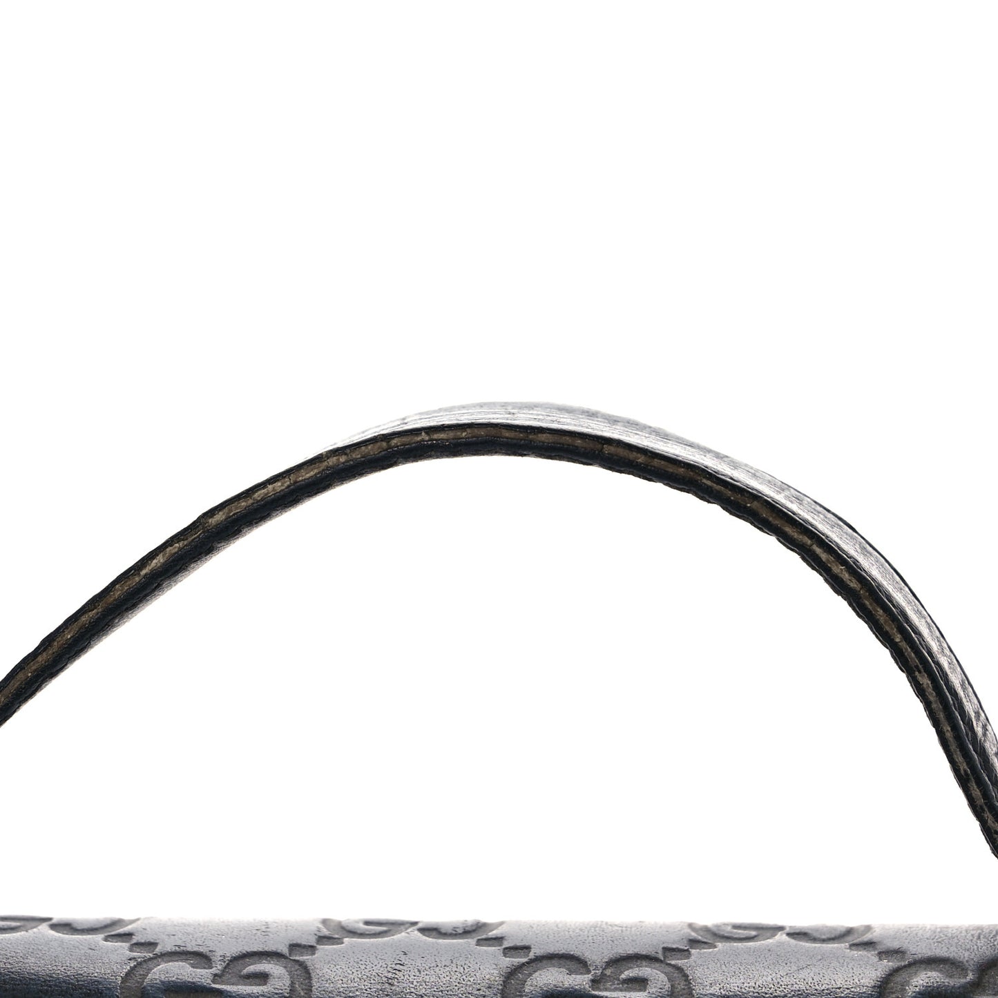 Guccissima Signature Travel Document Case Grey
