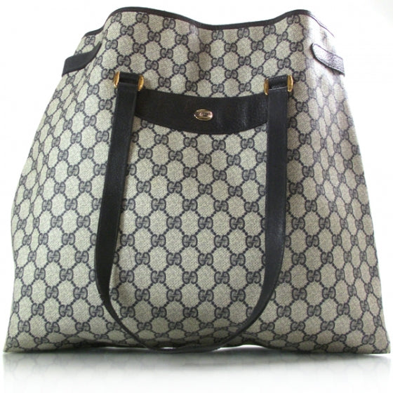 Monogram Tote Navy