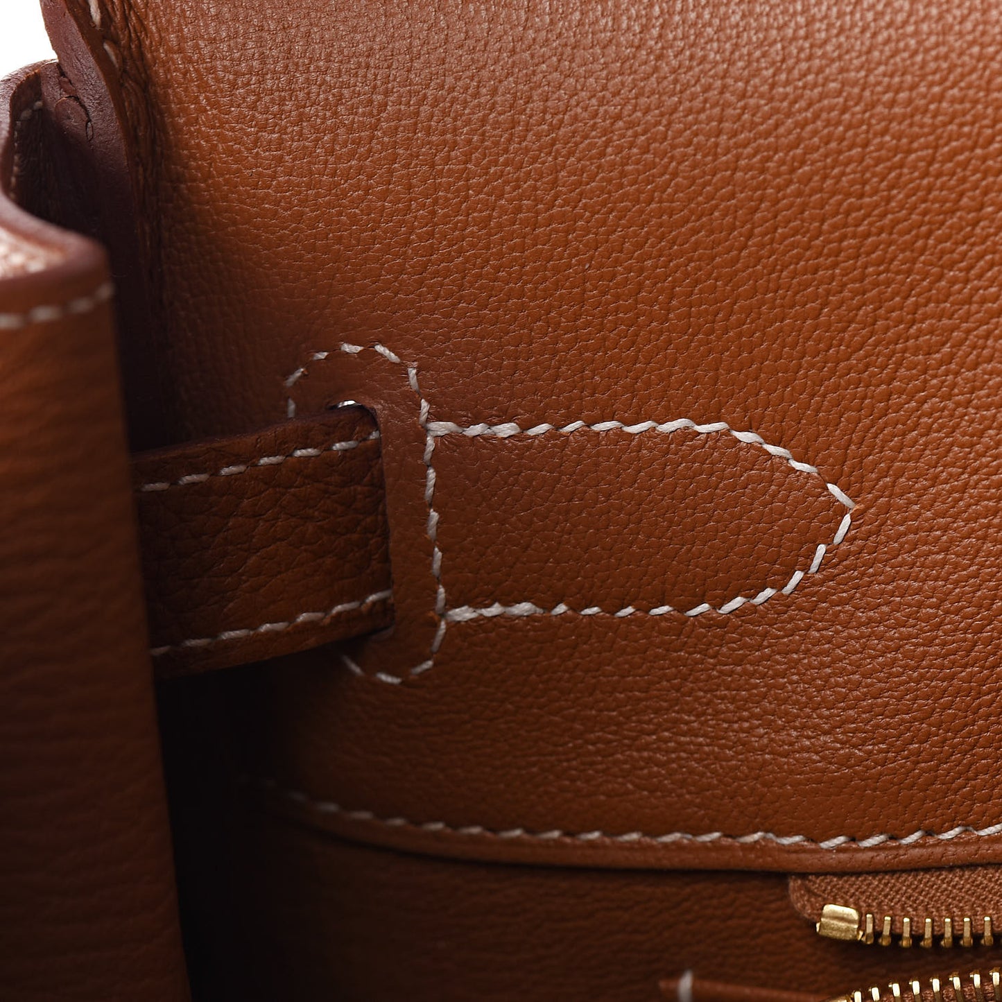 Natural Barenia Faubourg Birkin 35 Fauve