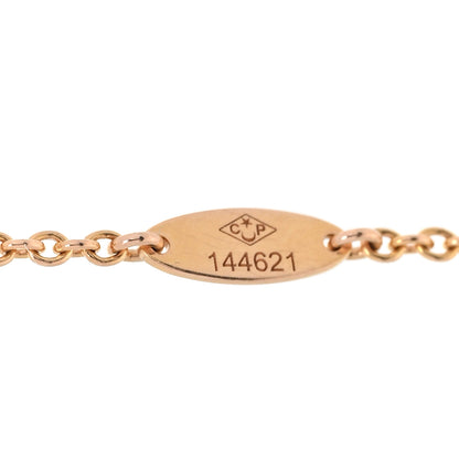Christian Dior 18K Rose Gold Diamond Pink Opal Rose Des Vents Bracelet 4 of 5