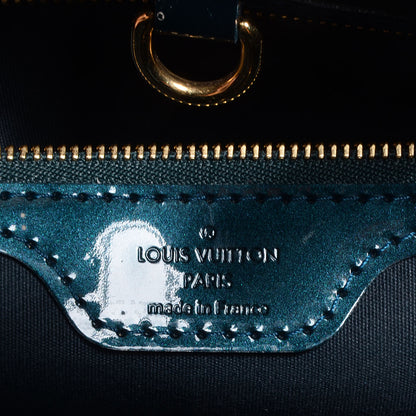 Louis Vuitton Vernis Wilshire PM Blue Nuit 6 of 7