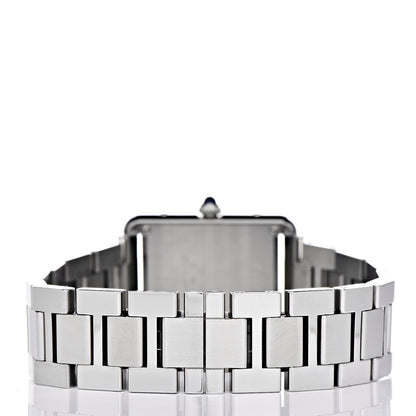 Cartier Stainless Steel 24mm Tank Solo Quartz Watch 4 of 9