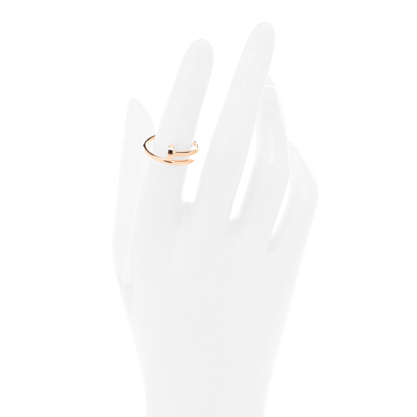 18K Pink Gold Small Juste Un Clou Ring 53 6.25