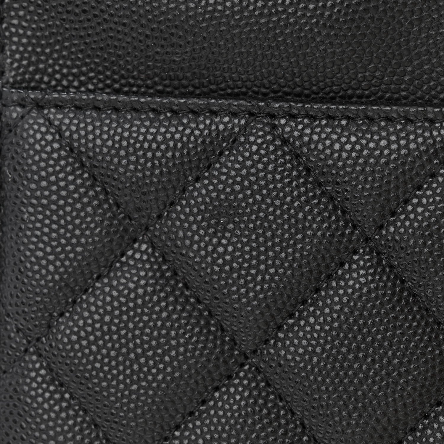 Chanel Caviar Quilted Medallion Wallet on Chain WOC Black 12 of 13