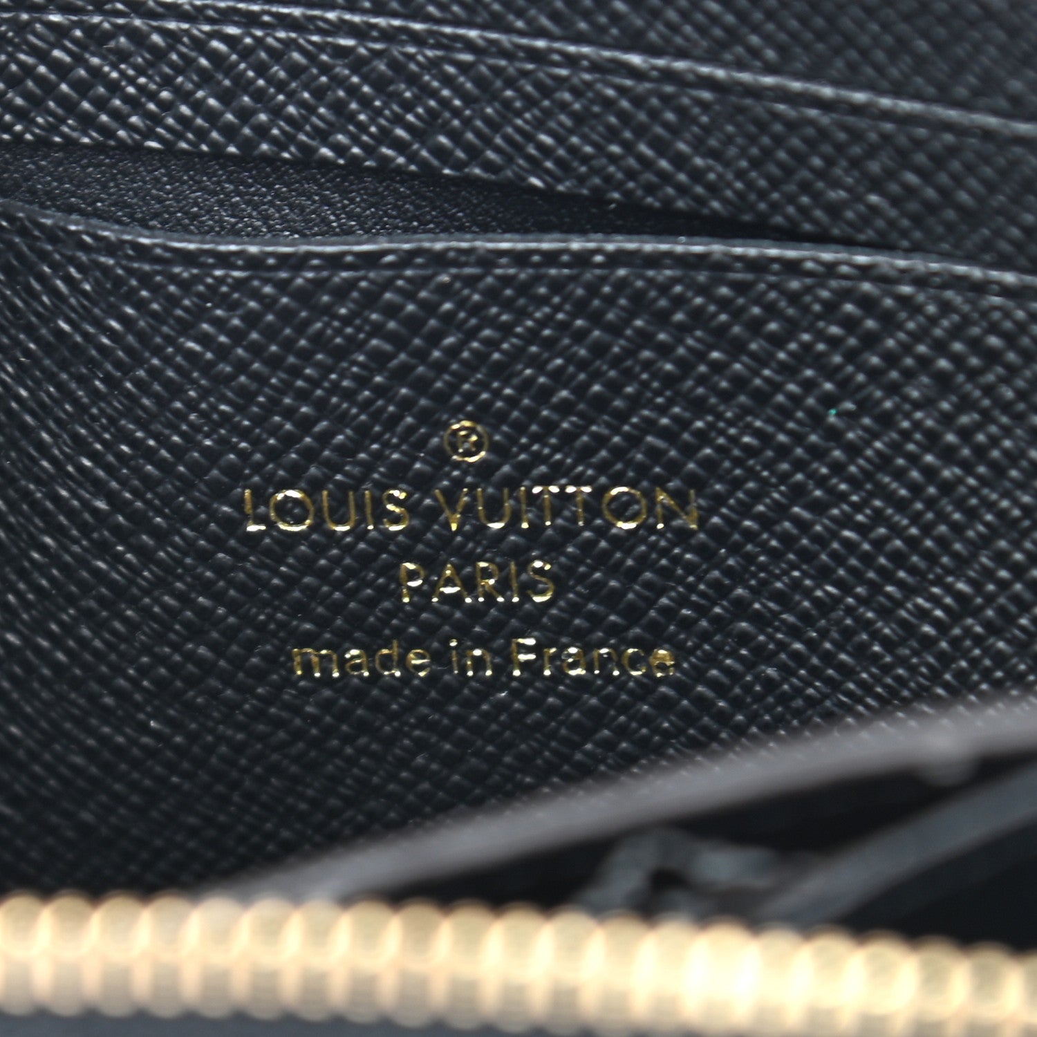 Louis Vuitton Monogram Giant Jungle Zippy Coin Purse Black 6 of 7