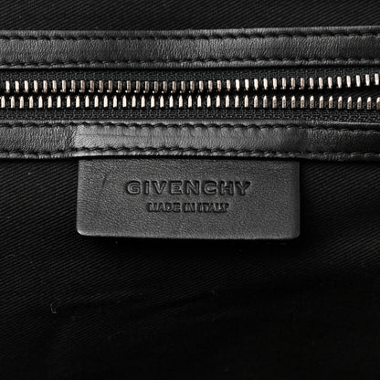 Givenchy Pebbled Lambskin Zip Animation Medium Nightingale Black 6 of 9