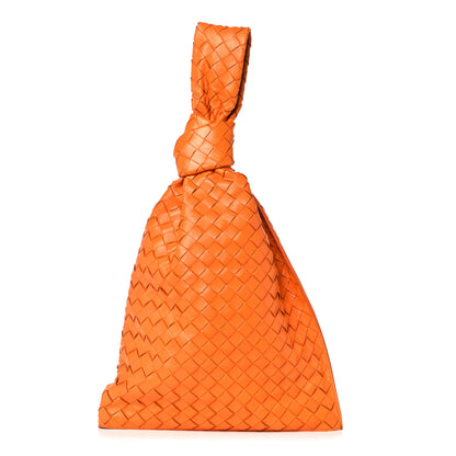 Bottega Veneta Nappa Intrecciato BV Twist Orange 1 of 9