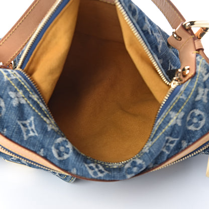 Louis Vuitton Monogram Denim Baggy PM Blue 5 of 14