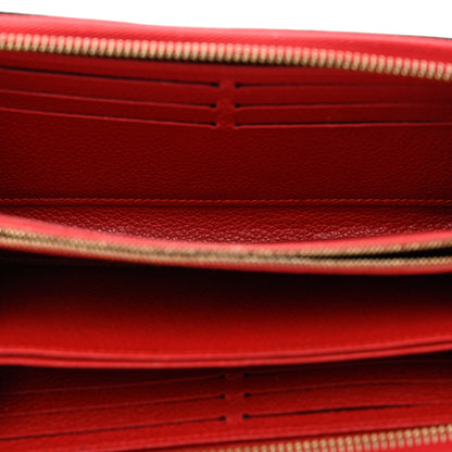 Louis Vuitton Empreinte Zippy Wallet Cherry 5 of 12