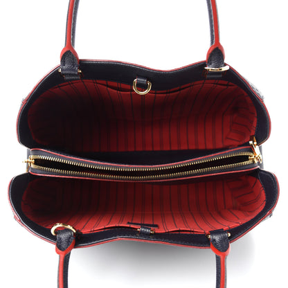 Louis Vuitton Empreinte Montaigne MM Marine Rouge 5 of 10