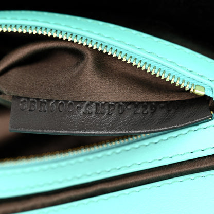 Fendi Sequin Paillettes Vitello Grace Sex and the City Baguette Spring Turquoise 7 of 14