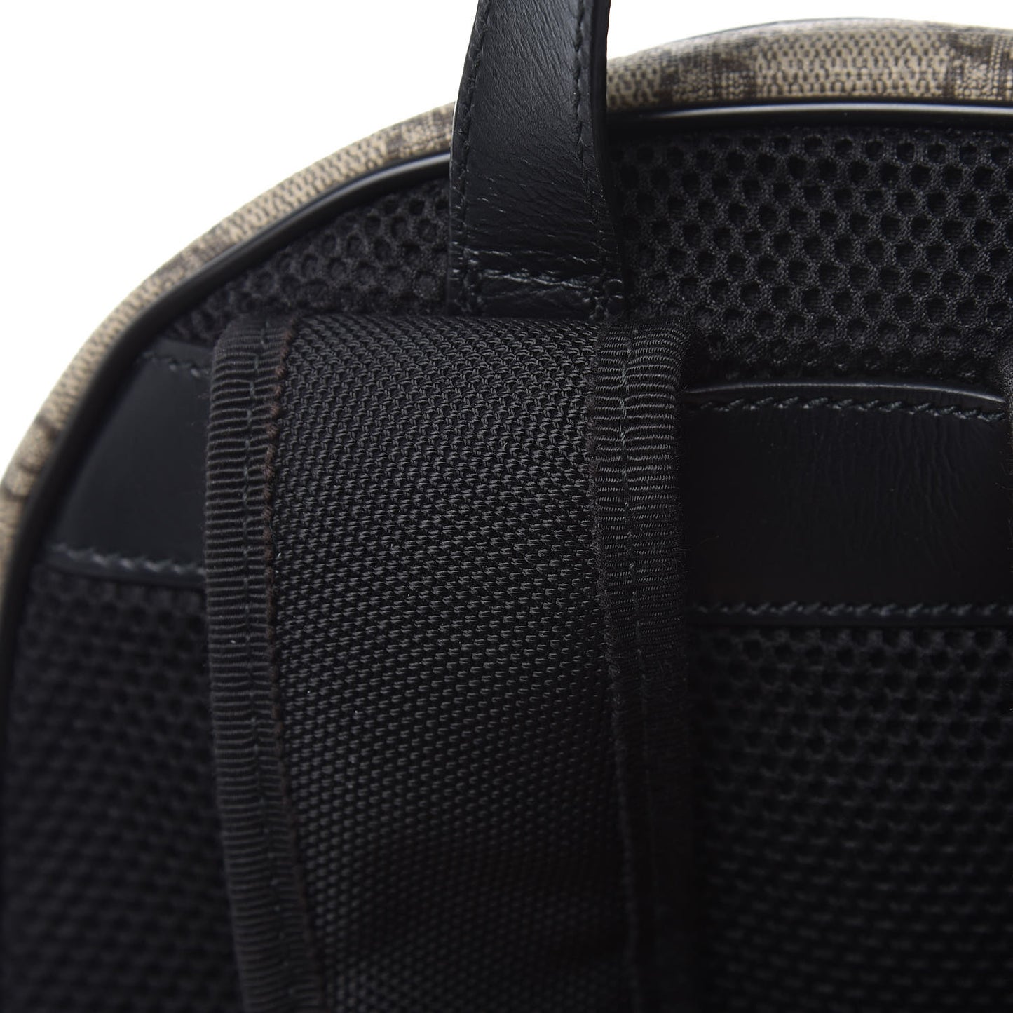 GG Supreme Monogram Small Eden Day Backpack Black