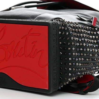 Christian Louboutin Calfskin Spiked Explorafunk Backpack Black 9 of 10