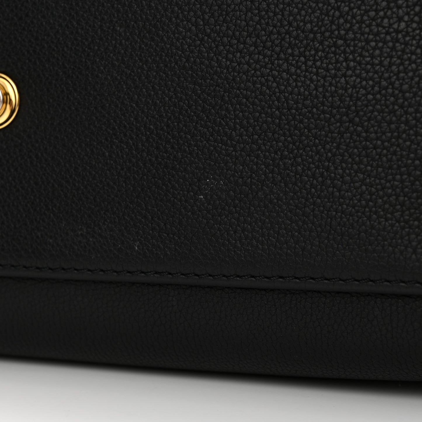 Calfskin Monogram Tufting On My Side Black