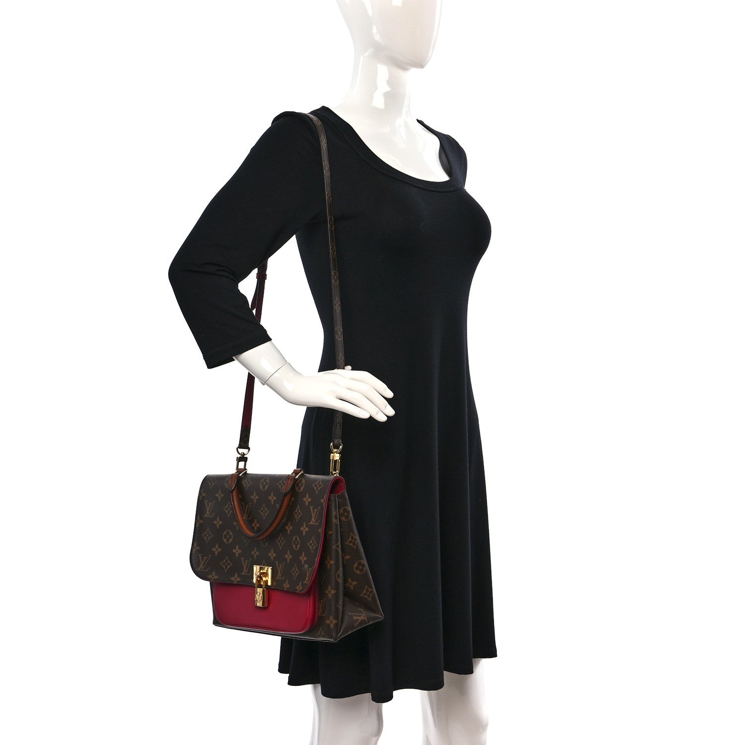 Louis Vuitton Monogram Marignan Lie De Vin 2 of 8