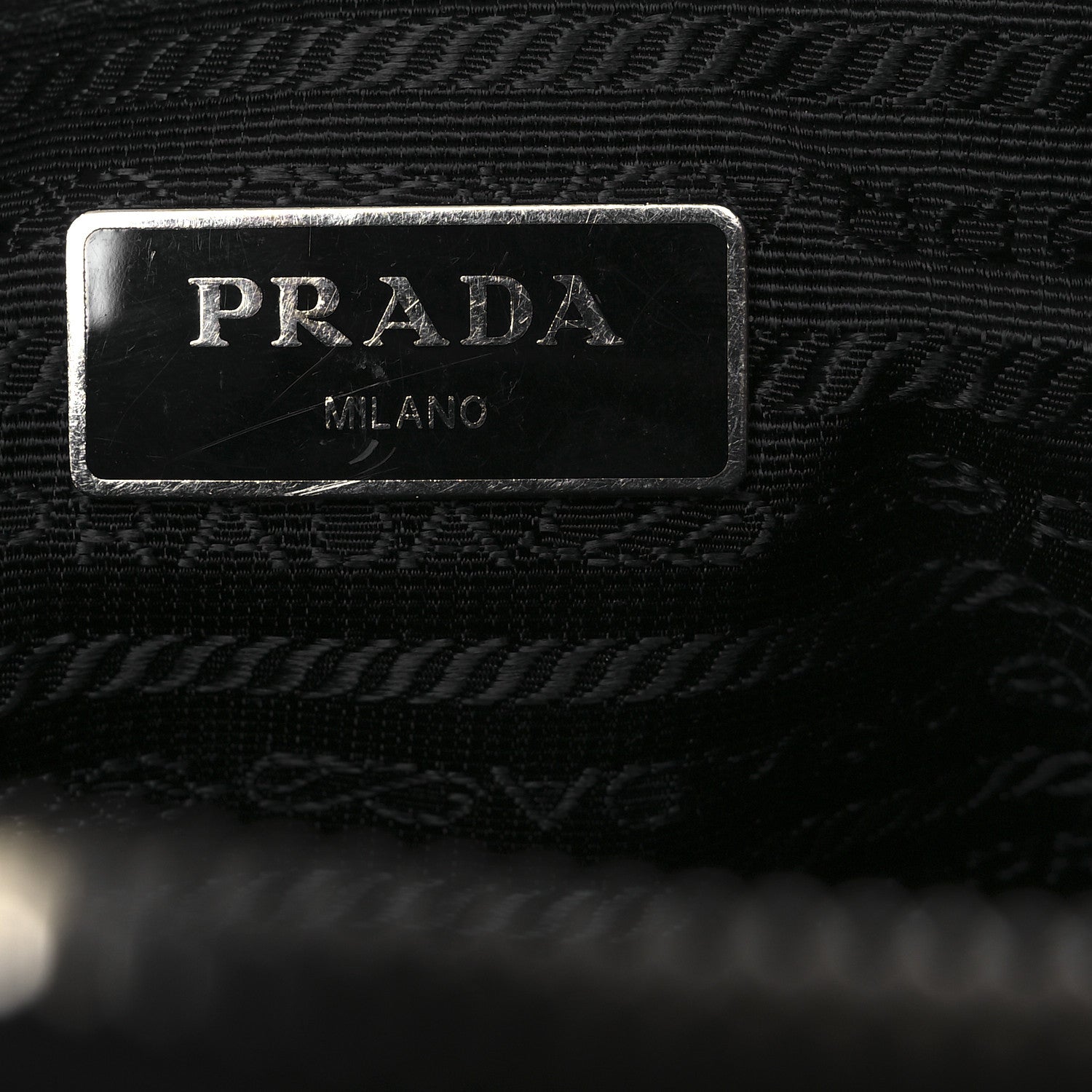 Prada Nylon Tessuto Impuntu Quilted Backpack Black 6 of 13
