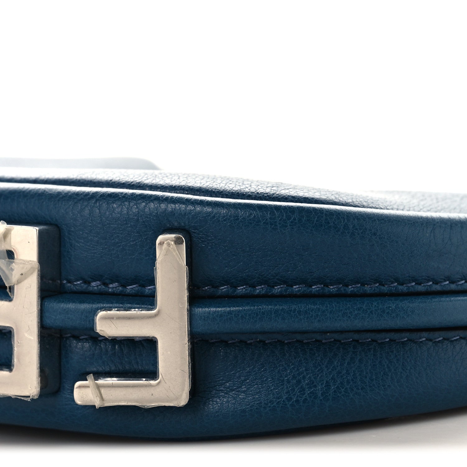 Fendi Vitello Grace Matte Nano Fendigraphy Hobo Charm Mirto