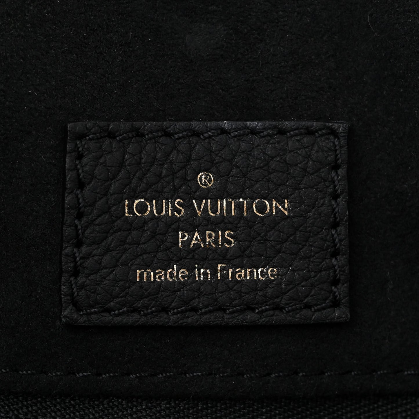 Soft Calfskin Lockme Tote MM Black