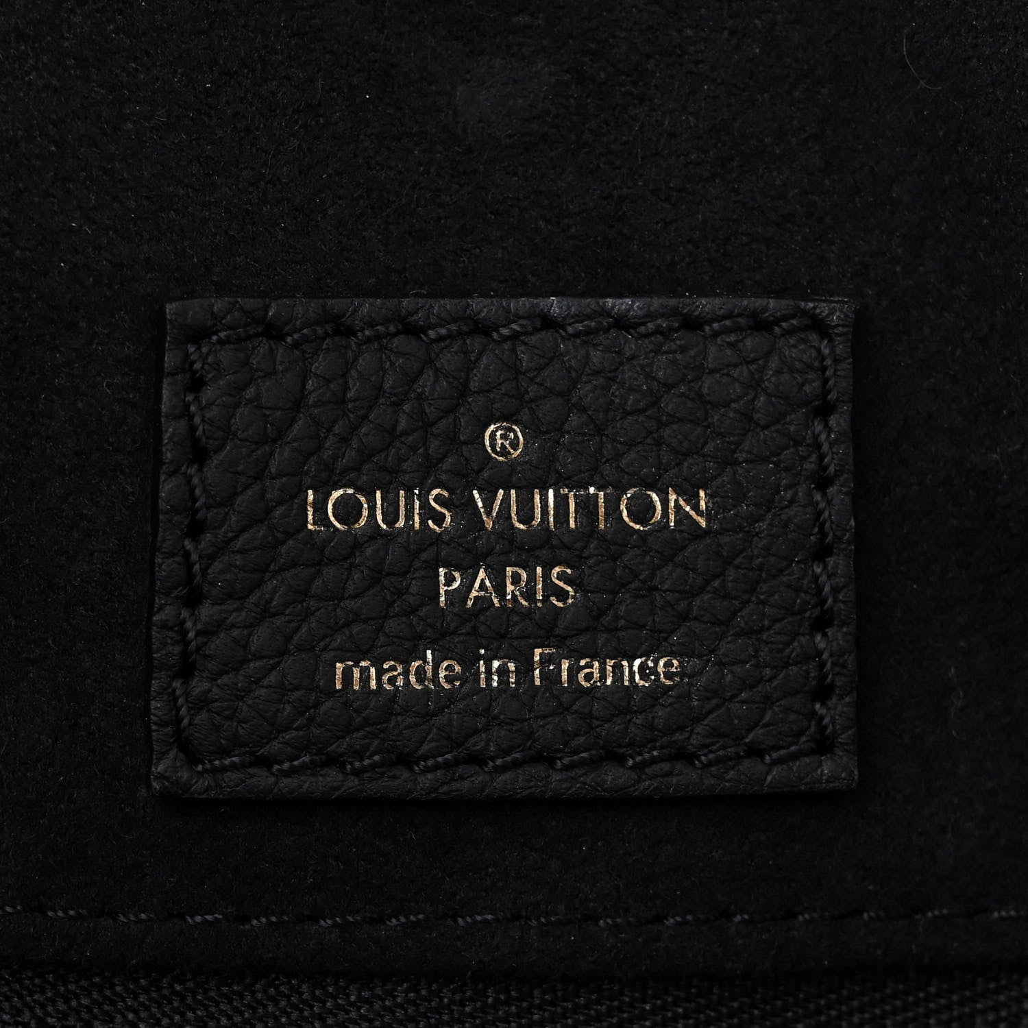 Louis Vuitton Soft Calfskin Lockme Tote MM Black 6 of 10