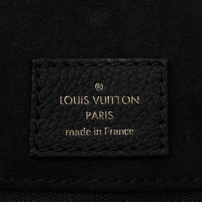 Louis Vuitton Soft Calfskin Lockme Tote MM Black 6 of 10