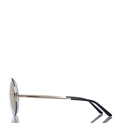 Cartier Panthere De Round Sunglasses Gold 2 of 6