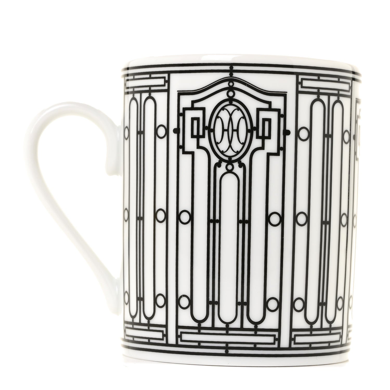 Hermes Porcelain H Deco Mug 1 of 5
