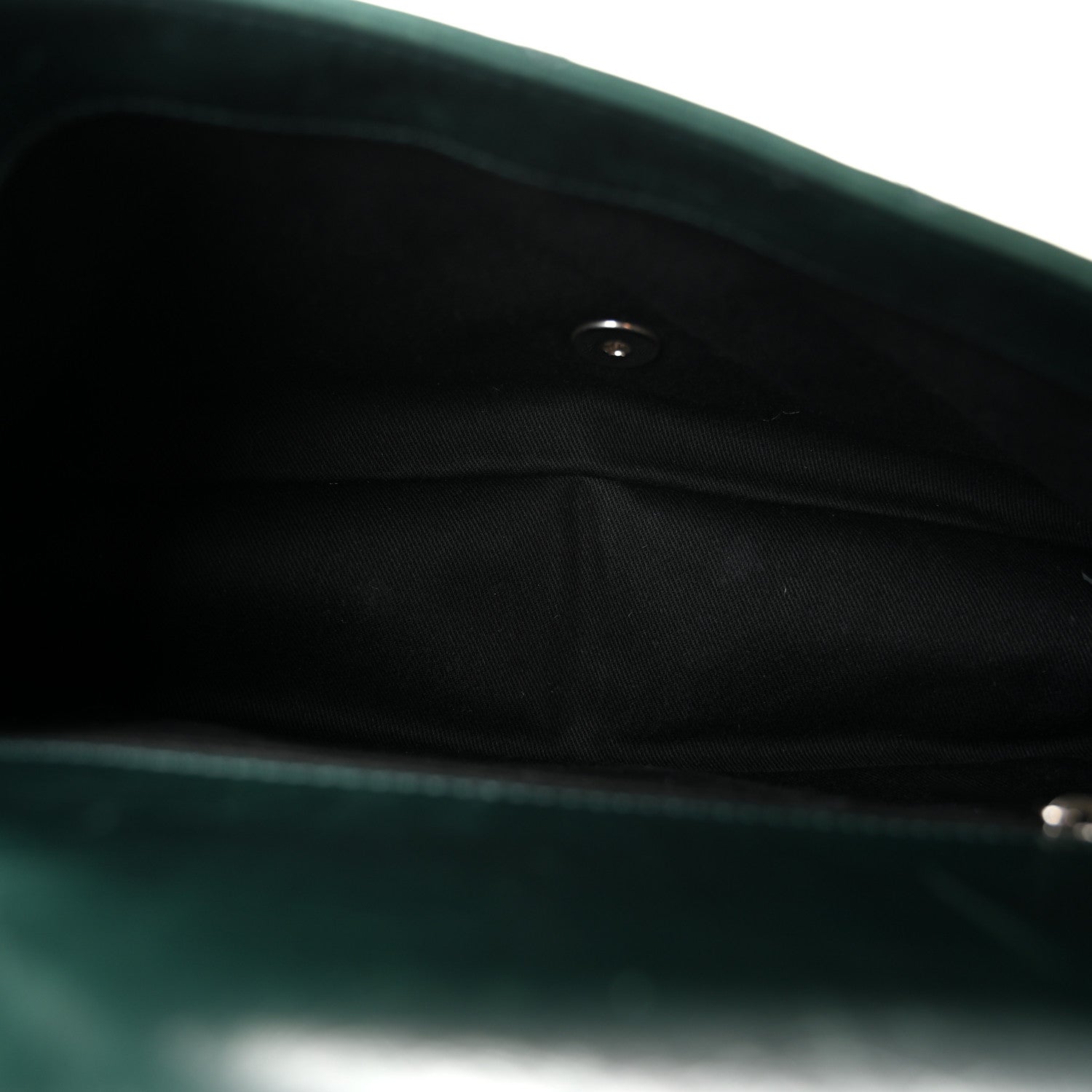 Chanel Glazed Calfskin Quilted Small CC Delivery Tote Dark Green 5 of 11