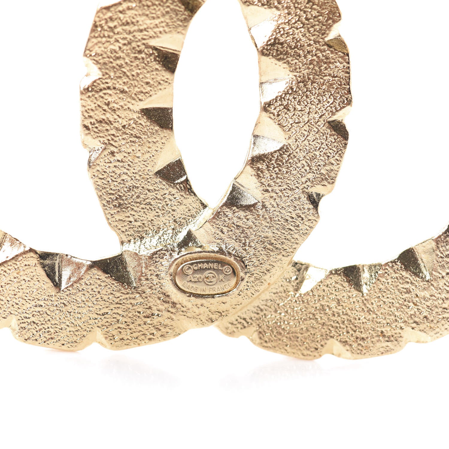 Chanel Pearl Crystal CC Brooch Black Gold 4 of 4