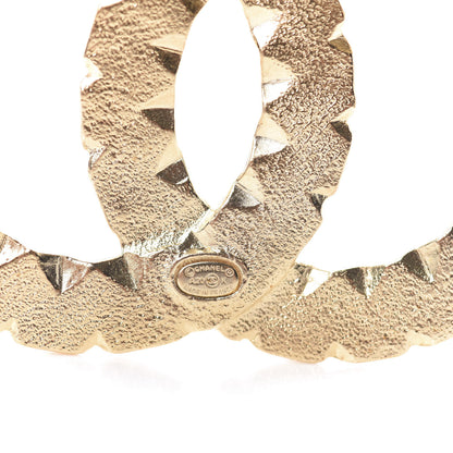 Chanel Pearl Crystal CC Brooch Black Gold 4 of 4