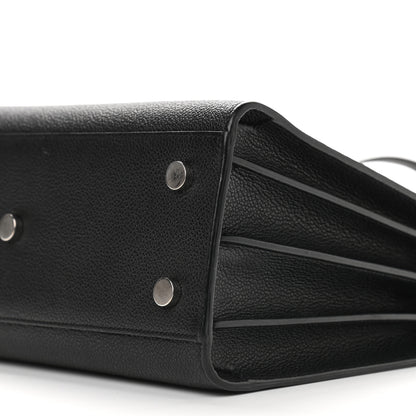 Saint Laurent Grained Calfskin Baby Sac De Jour Black 8 of 8