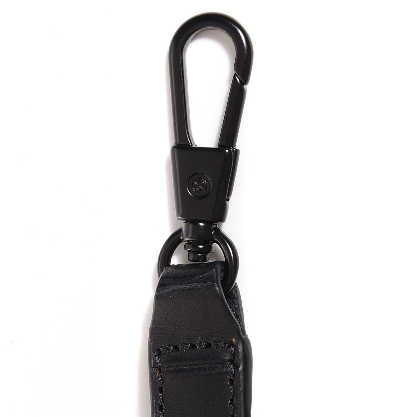 3.1 Crocodile Embossed Large Ryder Satchel Black