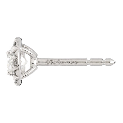 Tiffany Platinum Diamond .74ctw Soleste Earrings 4 of 6