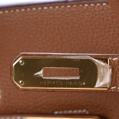 Hermes Togo Birkin 35 Gold 13 of 36
