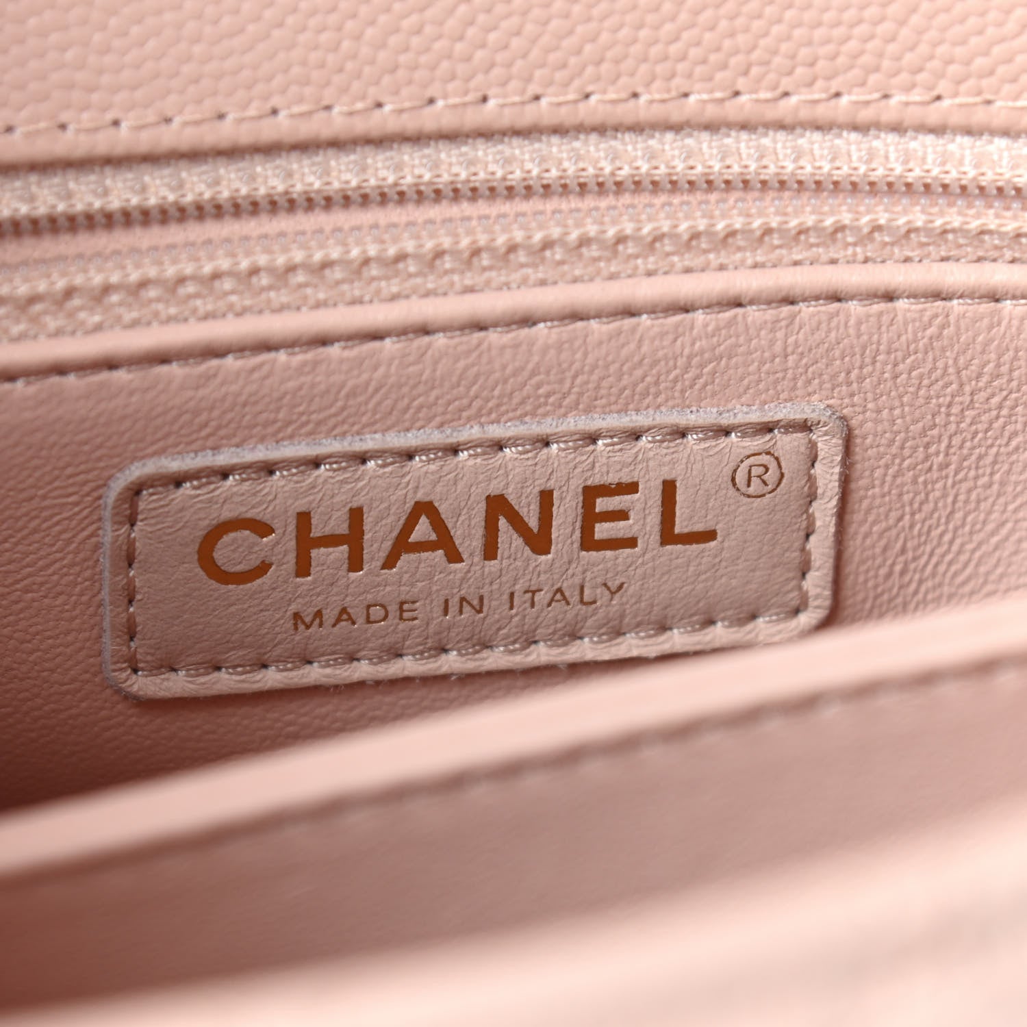 Chanel Caviar Quilted Mini Coco Handle Flap Light Pink 4 of 7