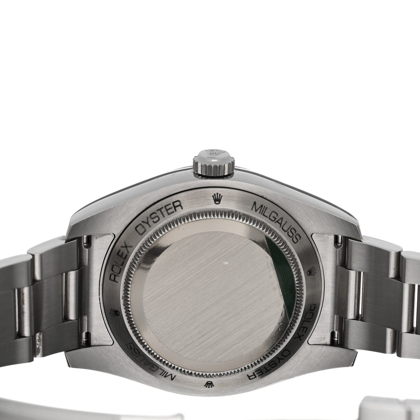 Stainless Steel 40mm Oyster Perpetual Milgauss Watch Z-Blue 116400GV