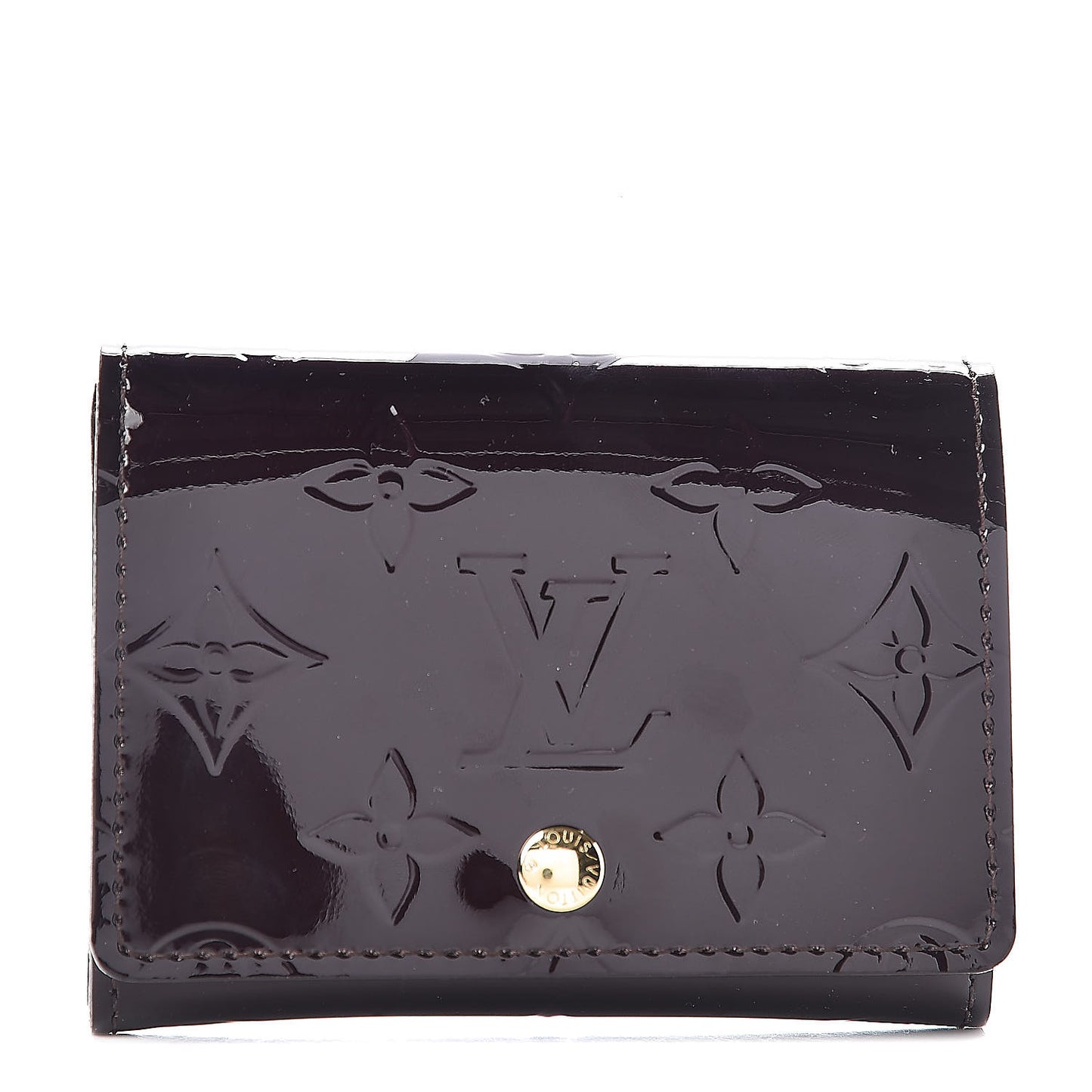 Vernis Business Card Holder Amarante