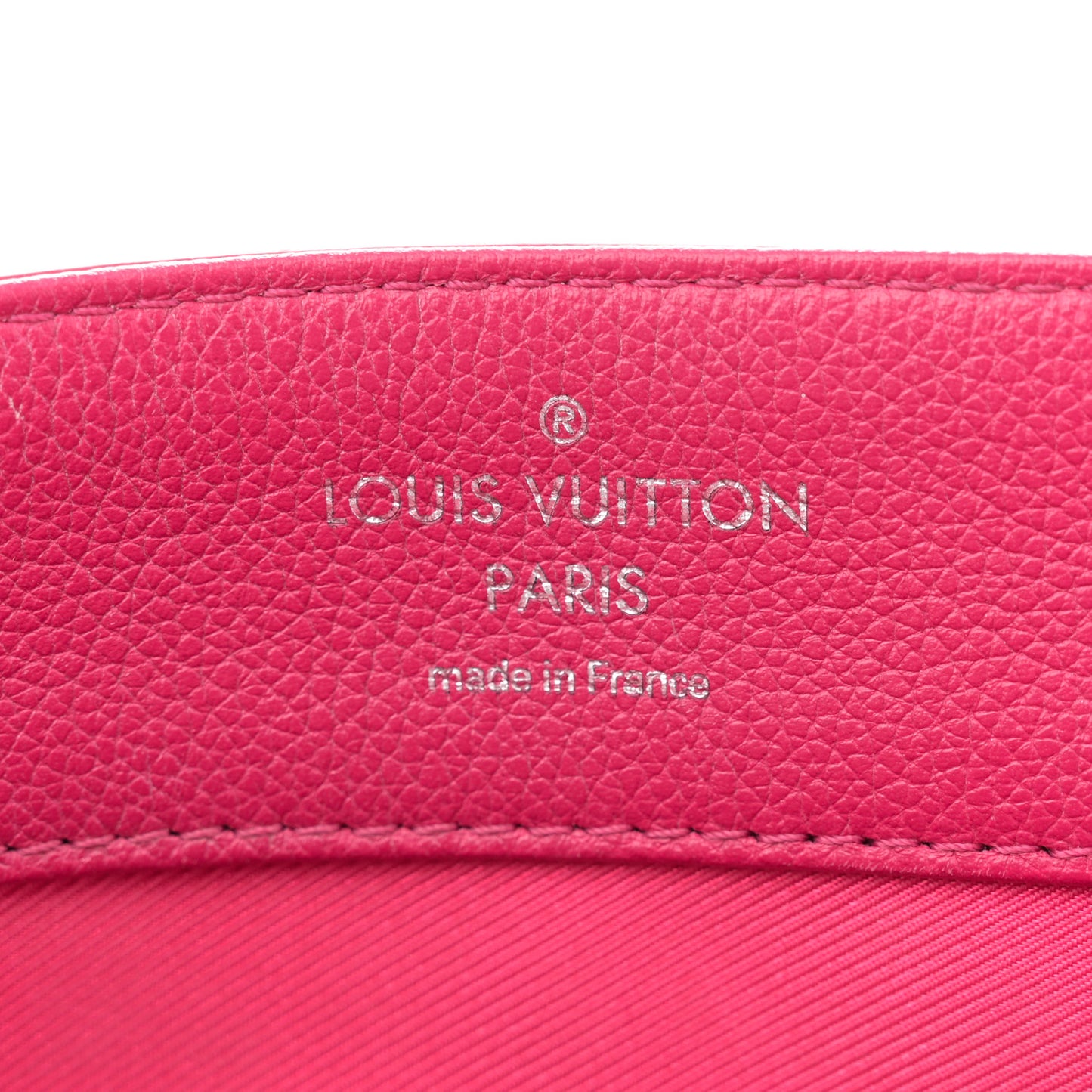 Soft Calfskin Lockme II Top Handle Dahlia
