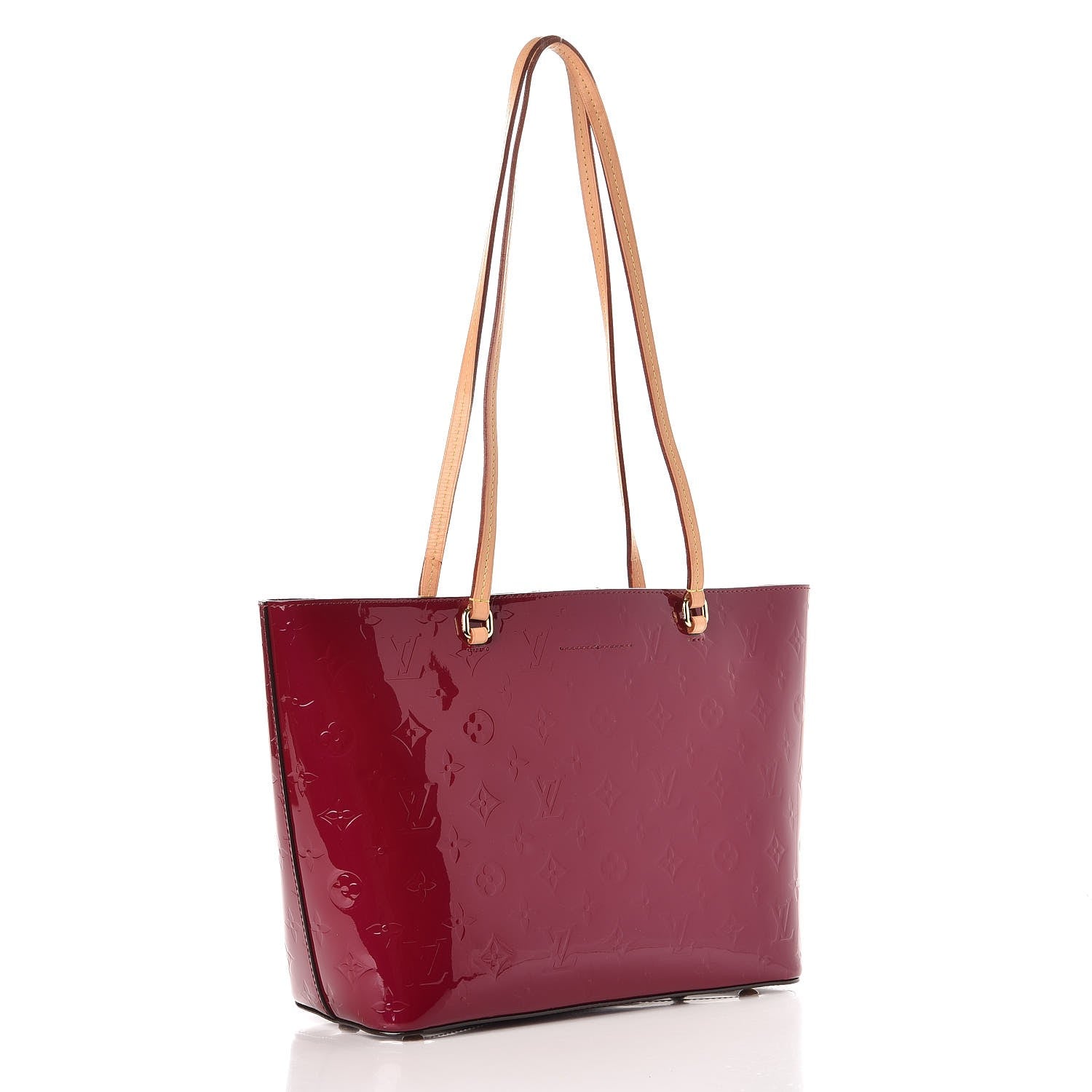 Louis Vuitton Vernis Long Beach PM Magenta 4 of 10