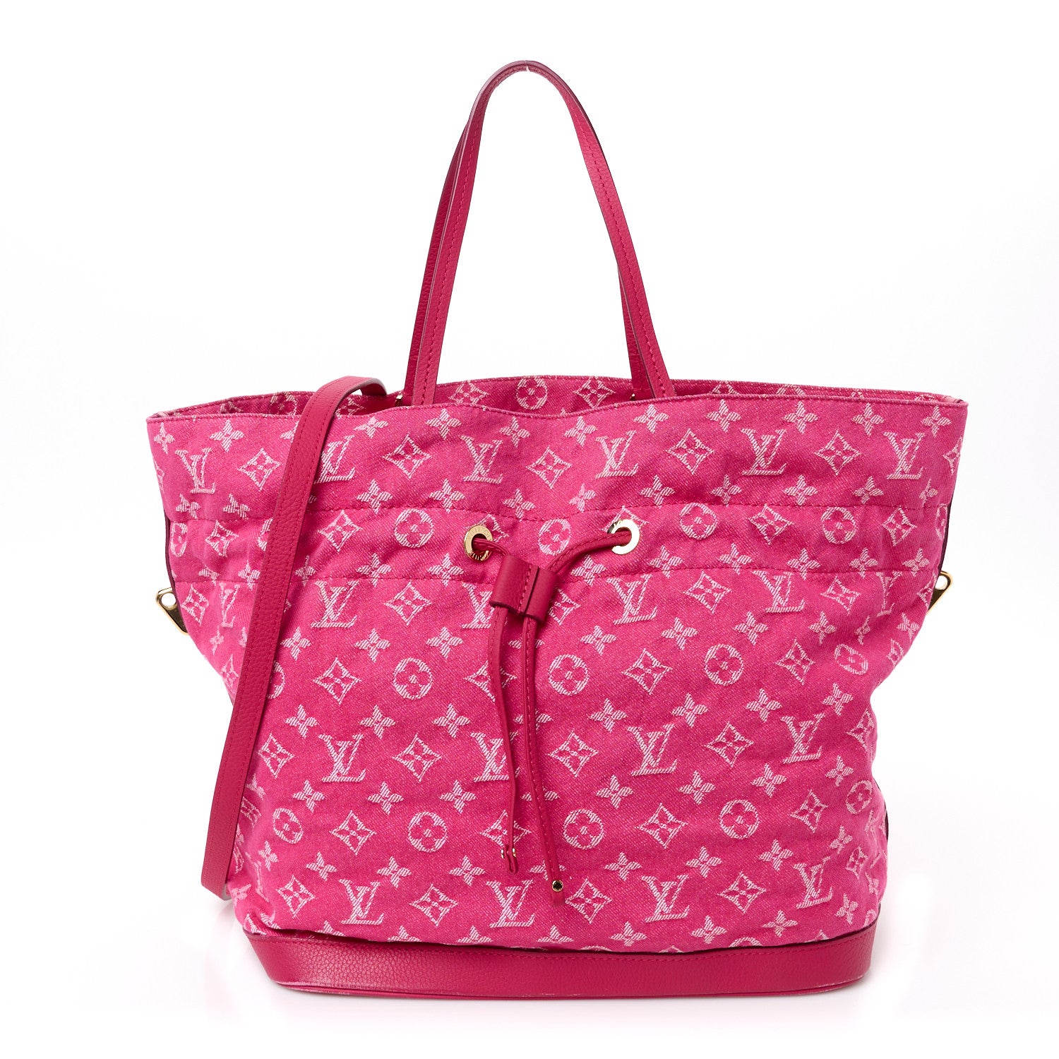 Louis Vuitton Denim Noefull MM Rose Indien 1 of 13
