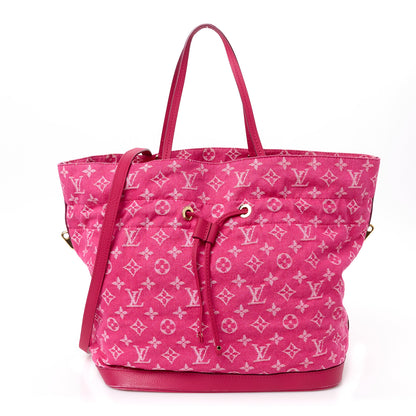 Louis Vuitton Denim Noefull MM Rose Indien 1 of 13